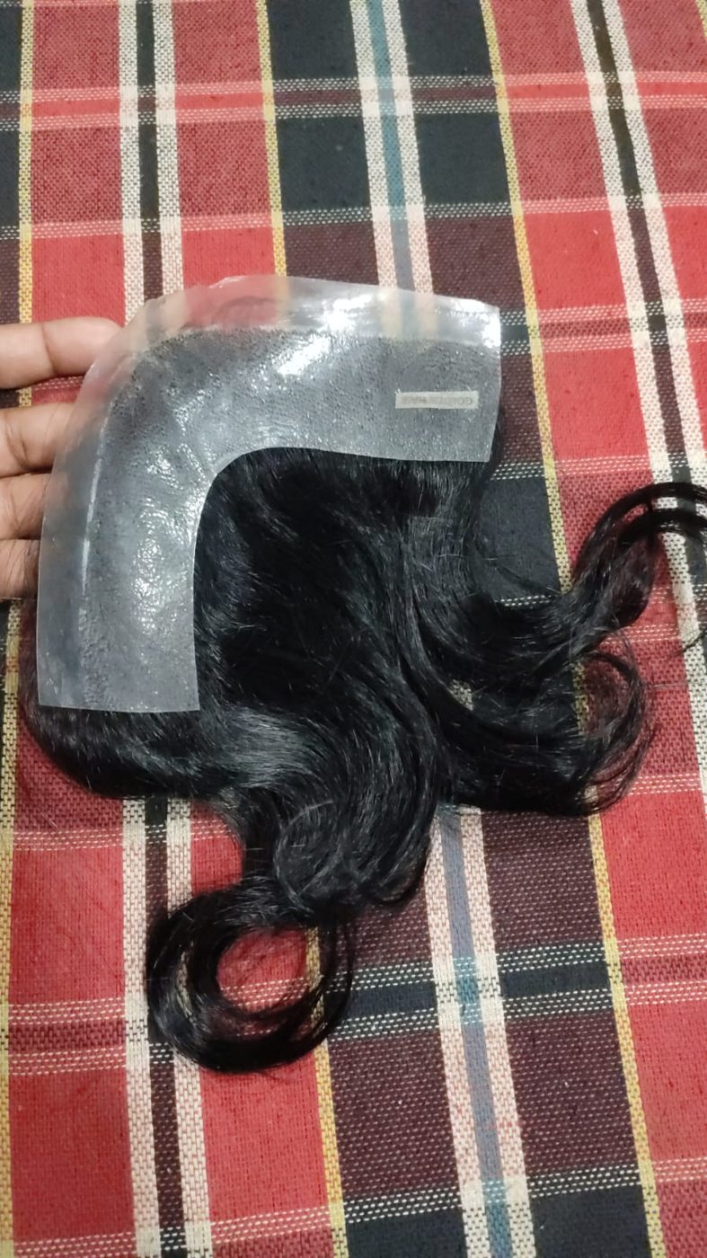 Hair patch sample